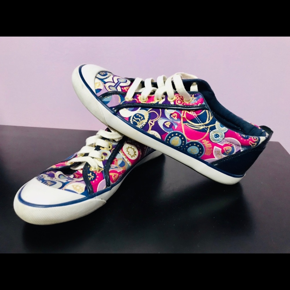 Authentic Coach Barrett Poppy Sneakers